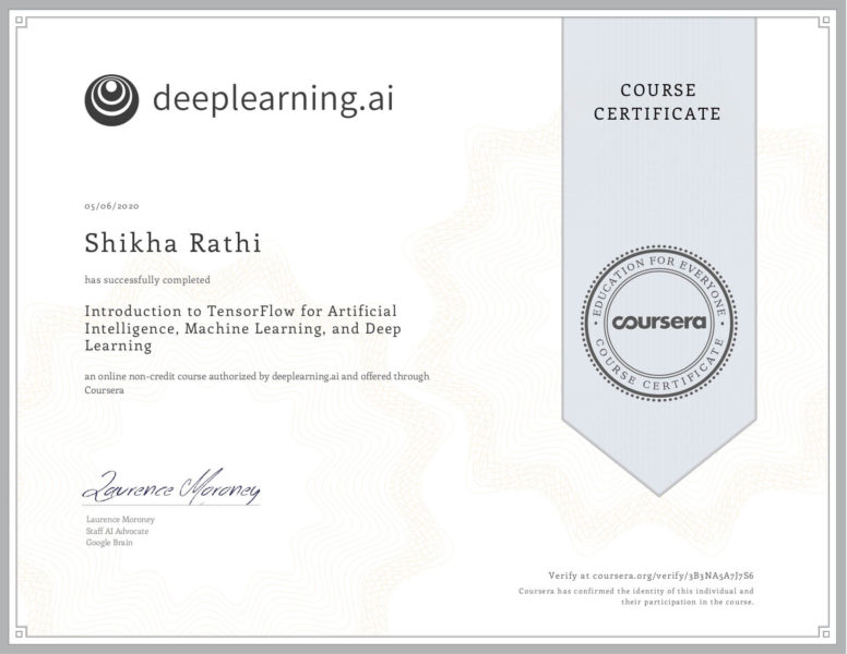 Introduction to TensorFlow for Artificial Intelligence, Machine Learning, and Deep Learning